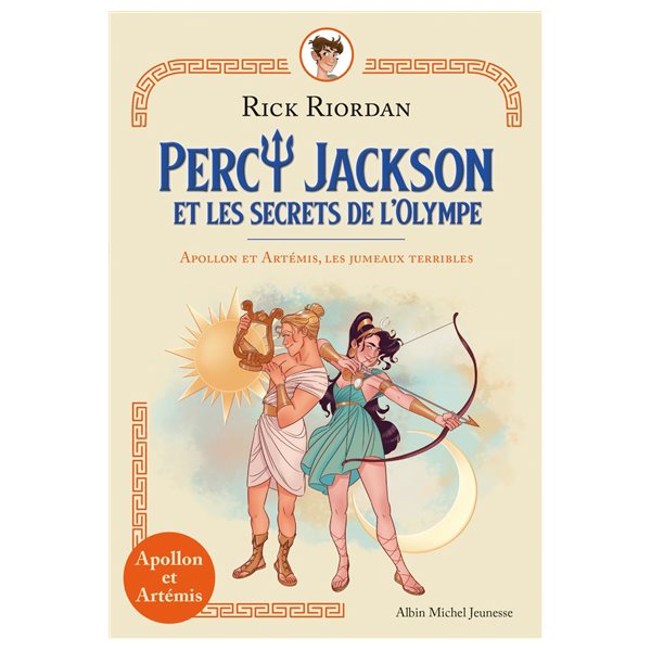 Apollon et Artémis, les jumeaux terribles, Percy Jackson et les secrets de l'Olympe