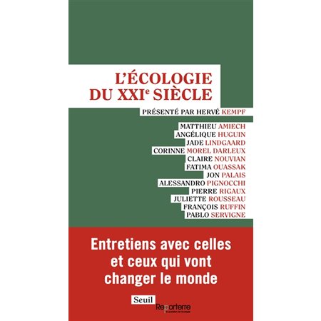 L'écologie du XXIe siècle