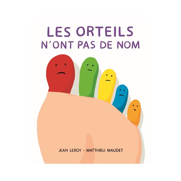 Les orteils n'ont pas de nom