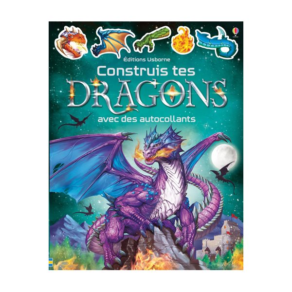 Construis tes dragons avec des autocollants