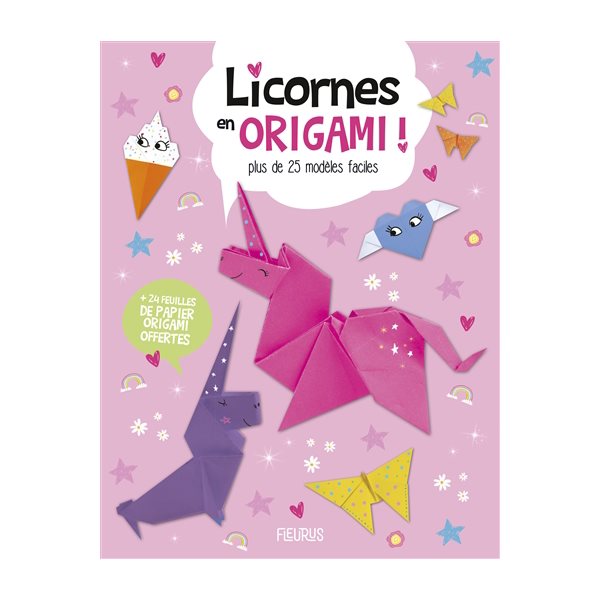 Licornes en origami