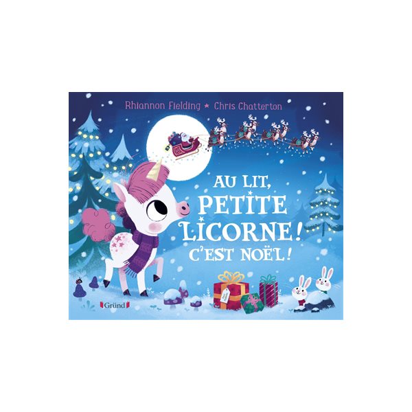 Au lit, petite licorne ! c'est Noël !