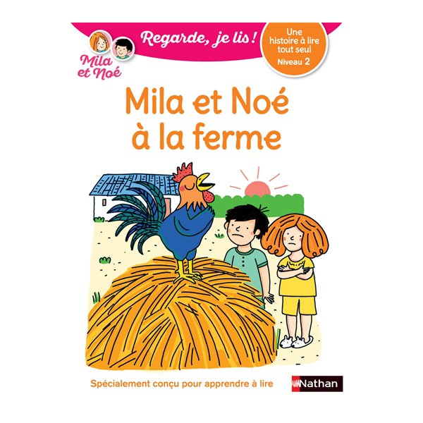 Mila et Noé à la ferme