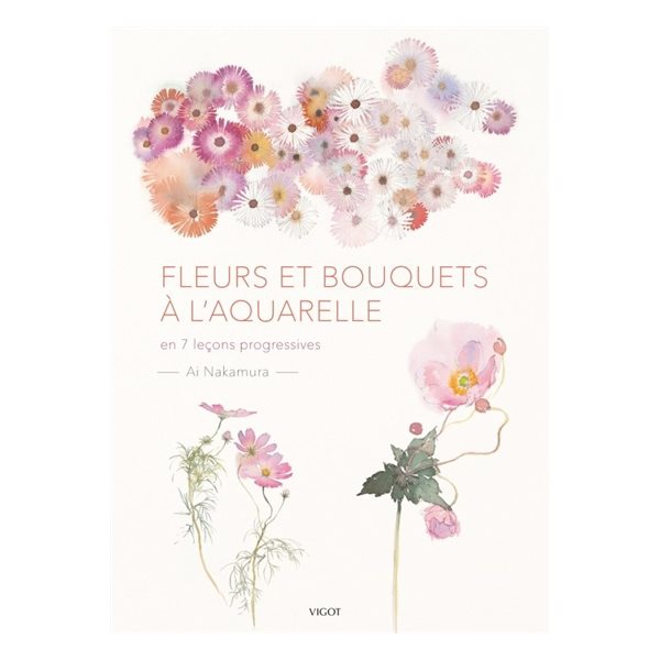 Fleurs et bouquets à l'aquarelle