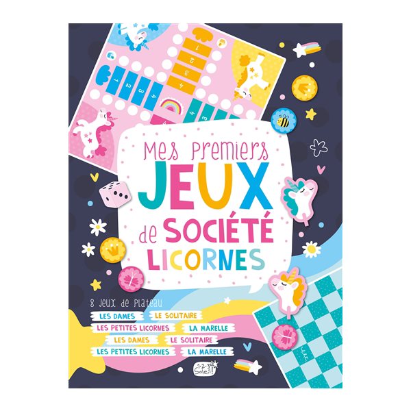 Mes premiers jeux de société licornes