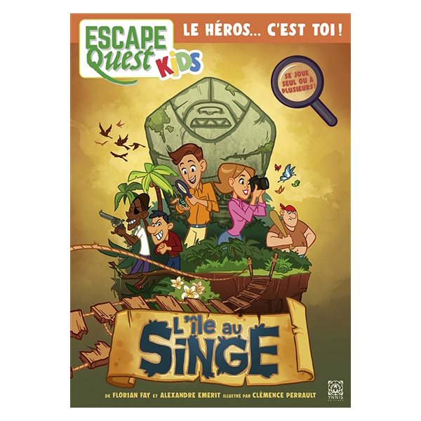 Escape quest kids, hors série, n° 1, L'île au singe