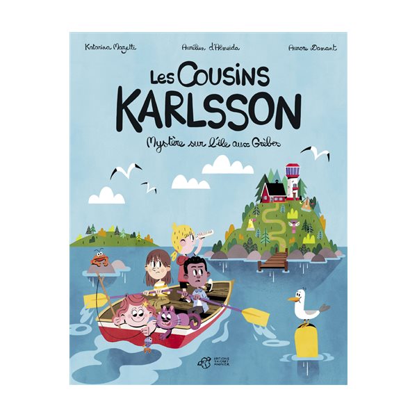 Mystère sur l'île aux Grèbes, Tome 1, Les cousins Karlsson