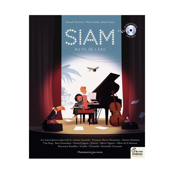 Siam, au fil de l'eau (+CD)