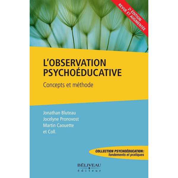 L'observation psychoéducative