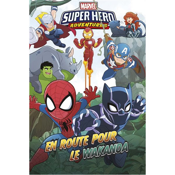 En route pour le Wakanda, Marvel super hero adventures