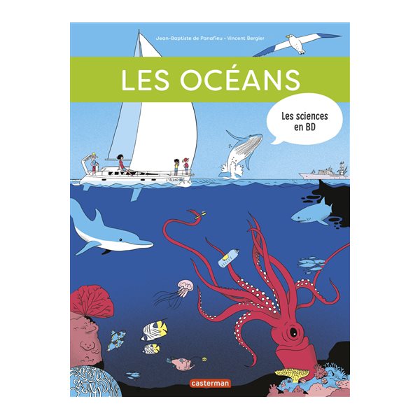 Les océans, Les sciences en BD
