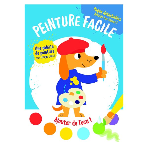 Peinture facile le chien