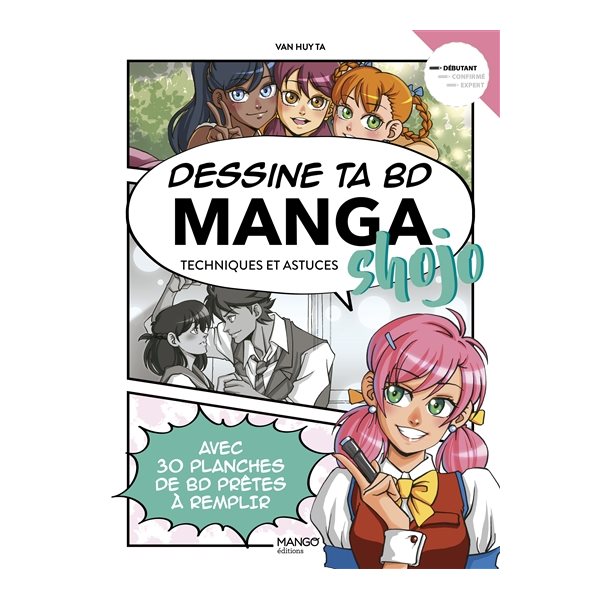 Dessine ta BD manga shojo