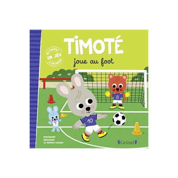 Timoté joue au foot