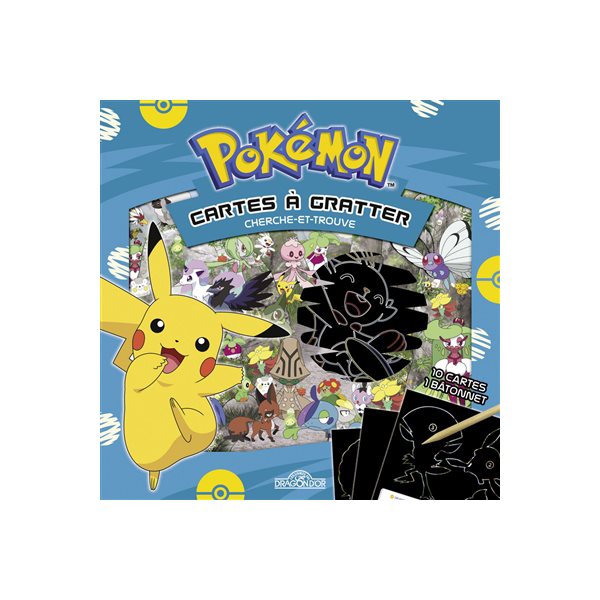 Pokémon cartes a gratter