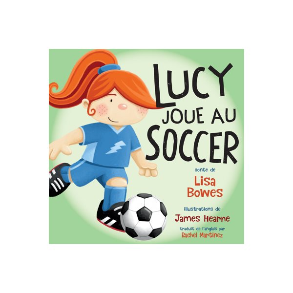 Lucy joue au soccer