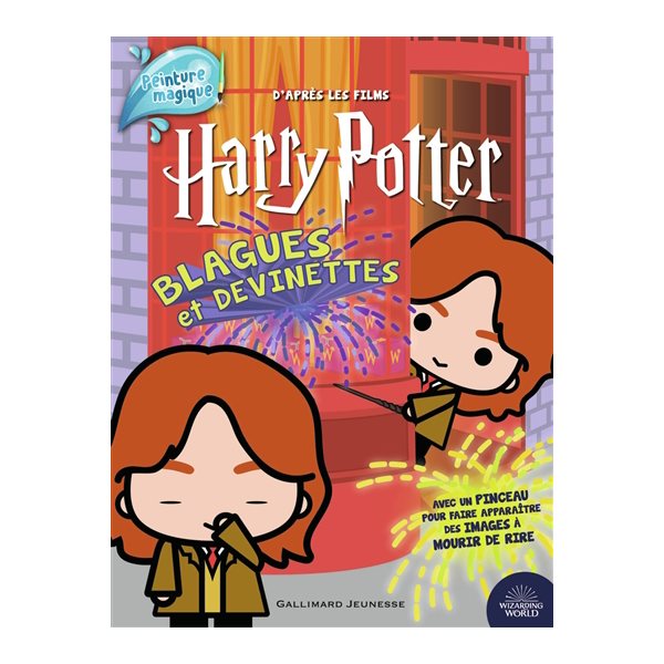 Harry Potter : blagues et devinettes, peinture magique