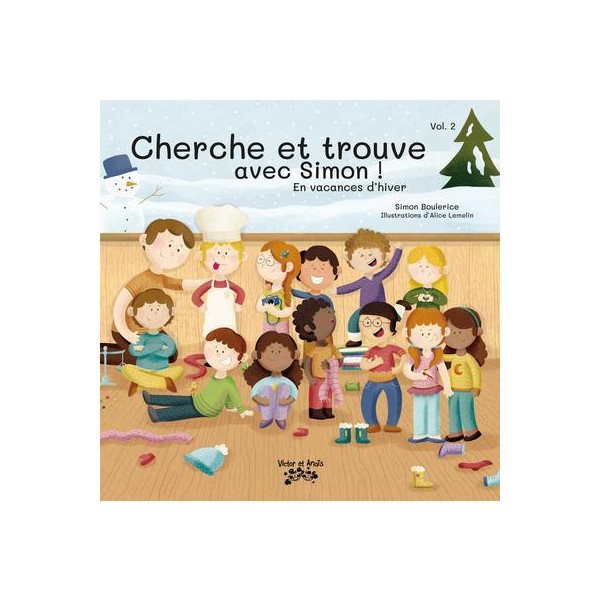 En vacances d'hiver, Tome 2, Cherche et trouve avec Simon !