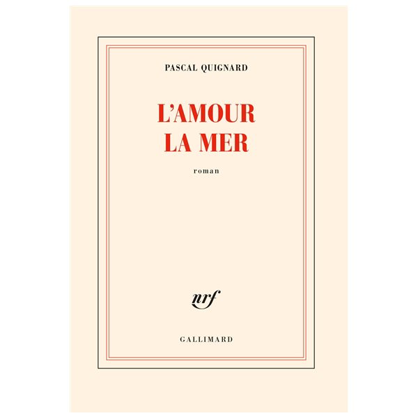 L'amour la mer