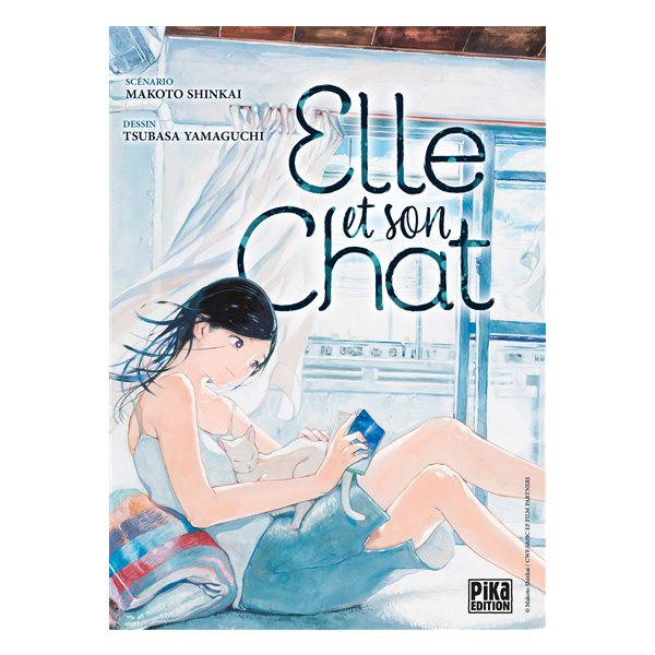 Elle et son chat