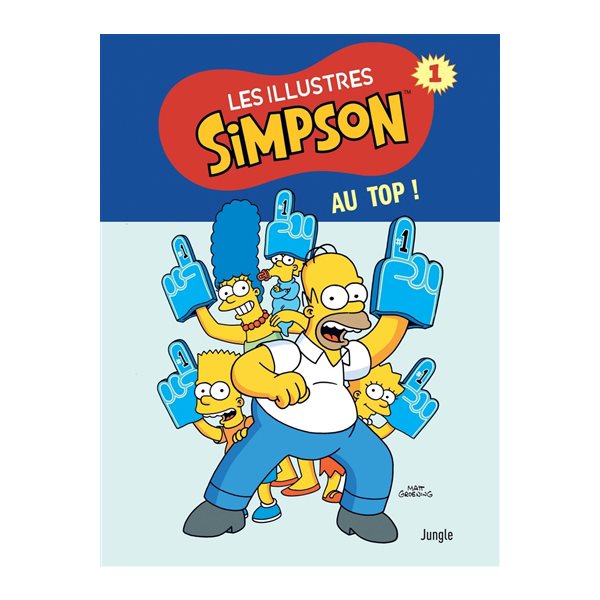 Au top !, Tome 1, Les illustres Simpson