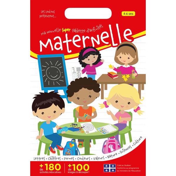 Ma nouvelle super tablette d'activités - Maternelle, Ma nouvelle super tablette d'activités