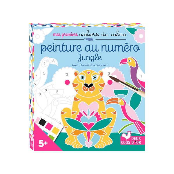 Jungle : peinture au numéro