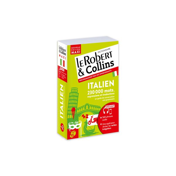 Le Robert & Collins italien maxi : français-italien, italien-français 2023