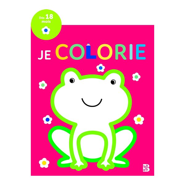 Grenouille : je colorie