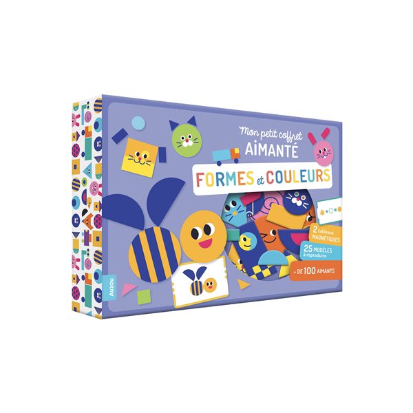 Formes et couleurs : mon petit coffret aimanté