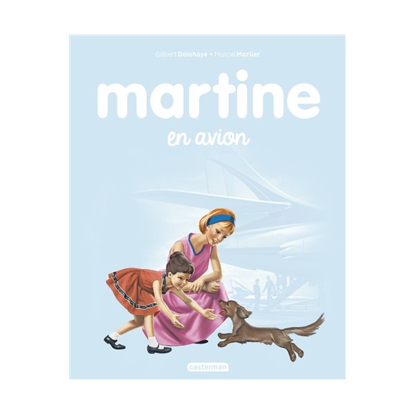 Martine en avion