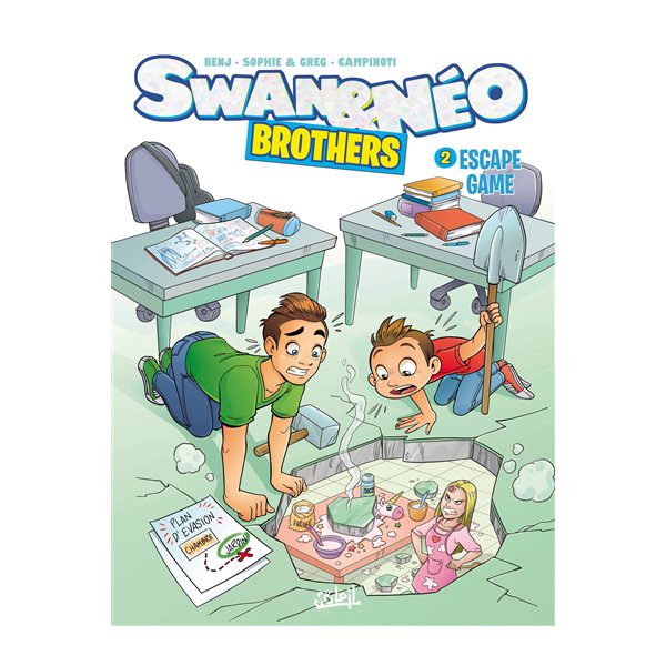 Escape game, Tome 2, Swan & Néo : brothers