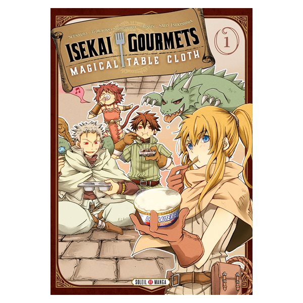 Isekai gourmets : magical table cloth, Vol. 1