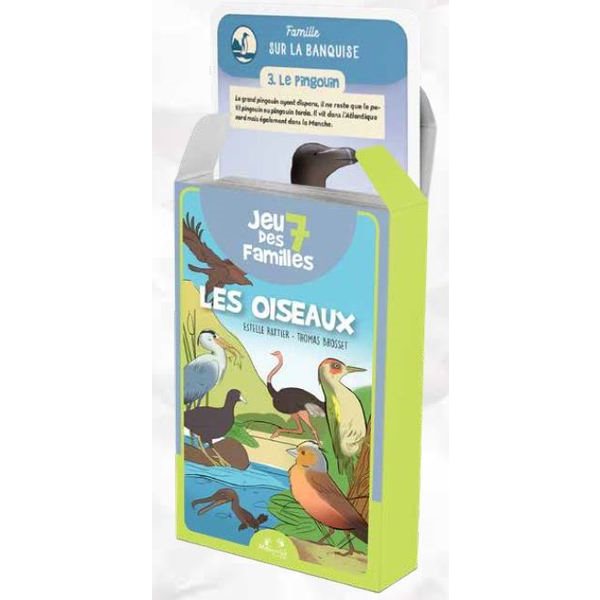 Les oiseaux : jeu des 7 familles