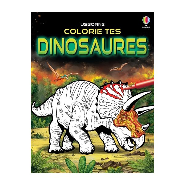 Colorie tes dinosaures