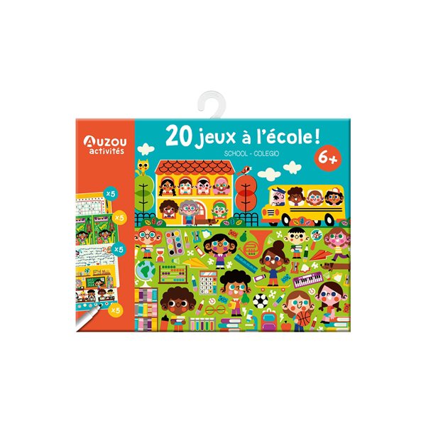 20 jeux à l'école !