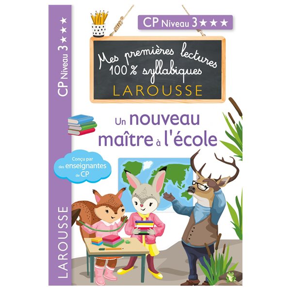 Un nouveau maître à l'école : CP niveau 3