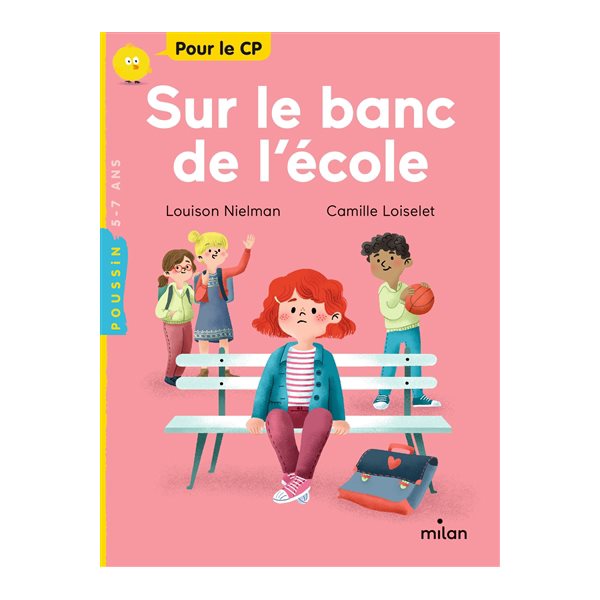 Sur le banc de l'école