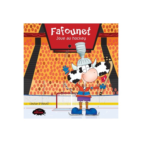 Fafounet joue au hockey