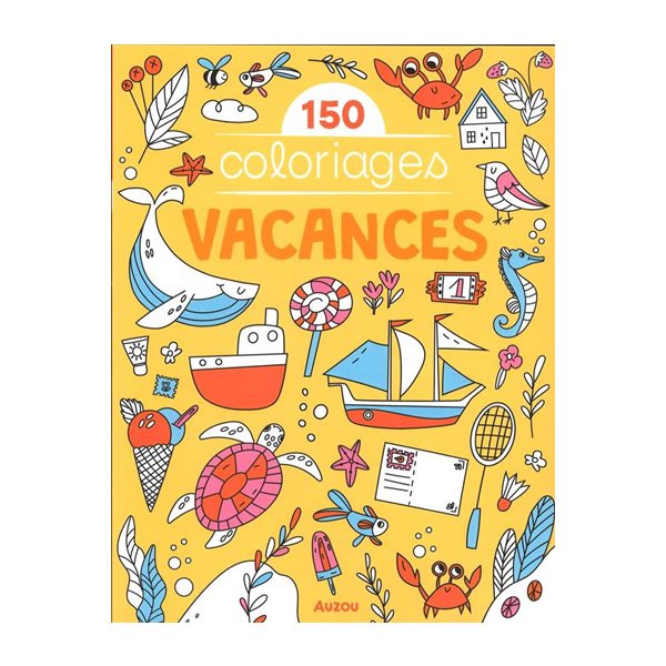 Vacances : 150 coloriages