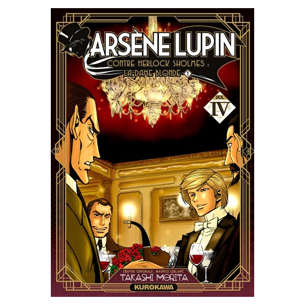 Arsène Lupin contre Herlock Sholmès, Vol. 4. La dame blonde, Vol. 1