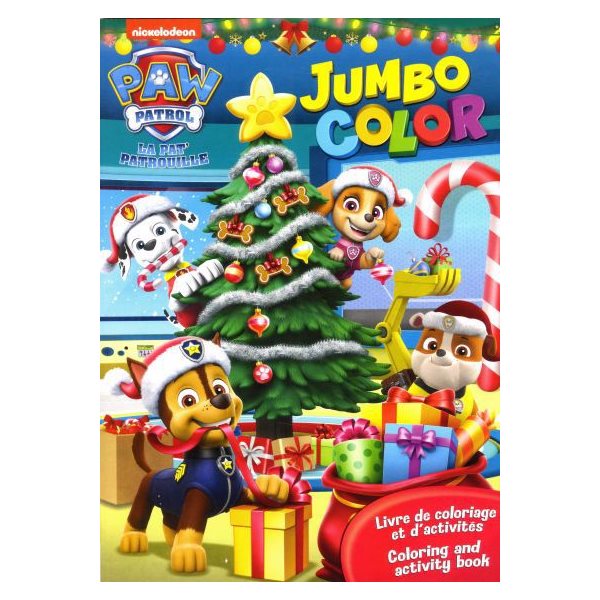 Jumbo Color - Pat Patrouille Noël