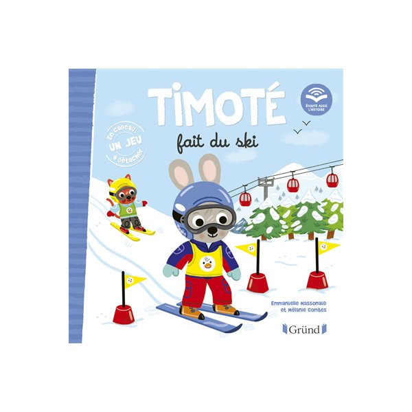 Timoté fait du ski