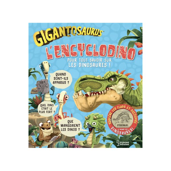 L'encyclodino Gigantosaurus : pour tout savoir sur les dinosaures !