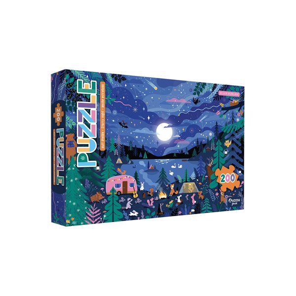 Nuit étoilée : puzzle
