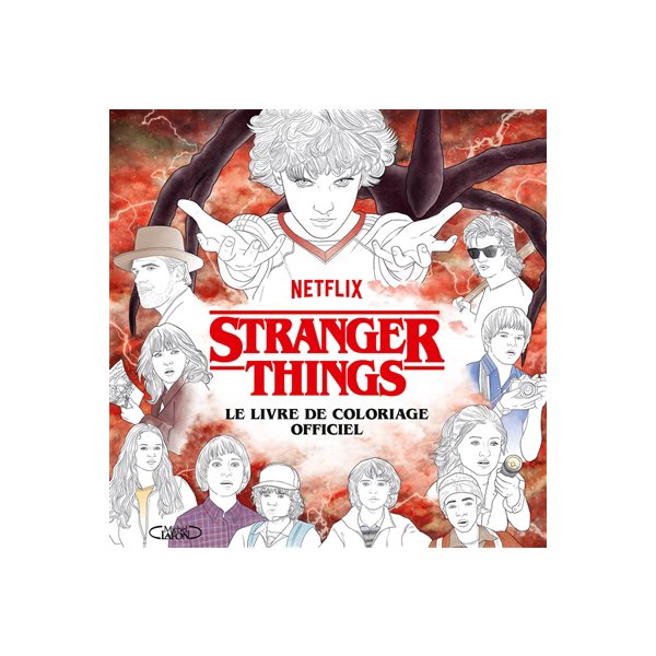 Stranger things : le livre de coloriage officiel