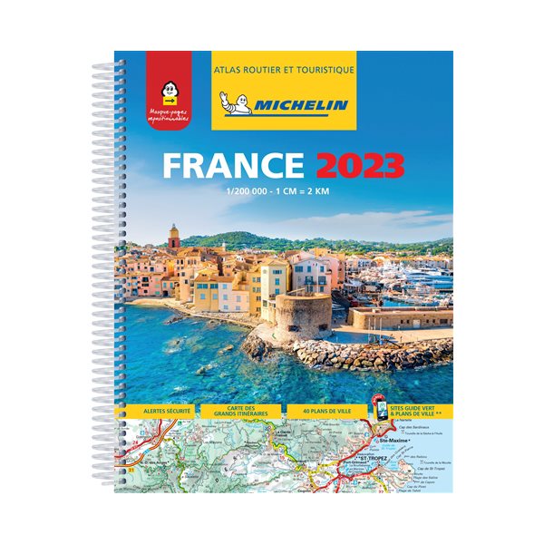 Atlas routier et touristique France 2023