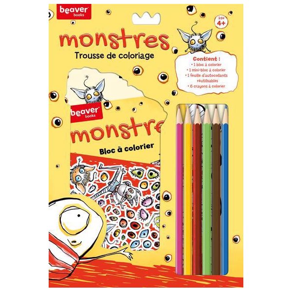 Trousse de coloriage - Monstres