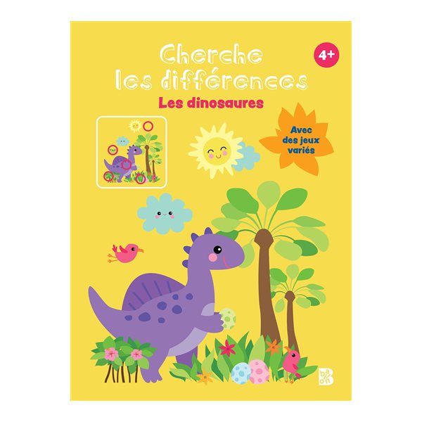 Les dinosaures : cherche les différences