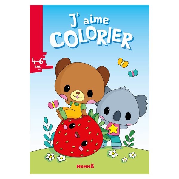 J'aime colorier (4-6 ans) (Ourson et koala)